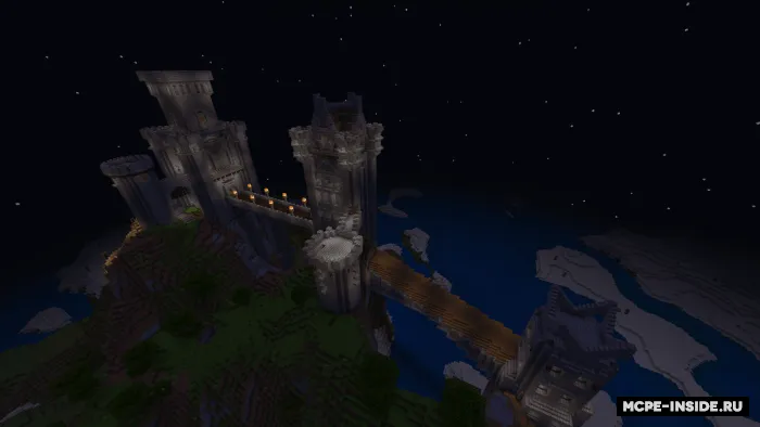 Tog' qal'asi — Minecraft xarita, rasm 1