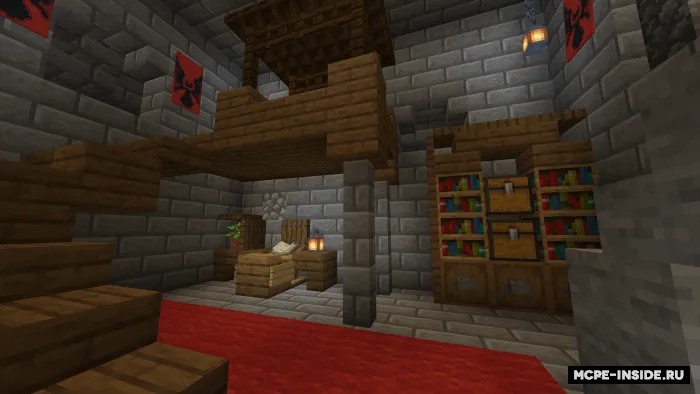Tog' qal'asi — Minecraft xarita, rasm 3