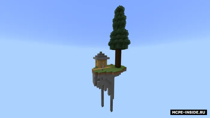 BasicType'dan Skyblock — Minecraft xarita, rasm 1