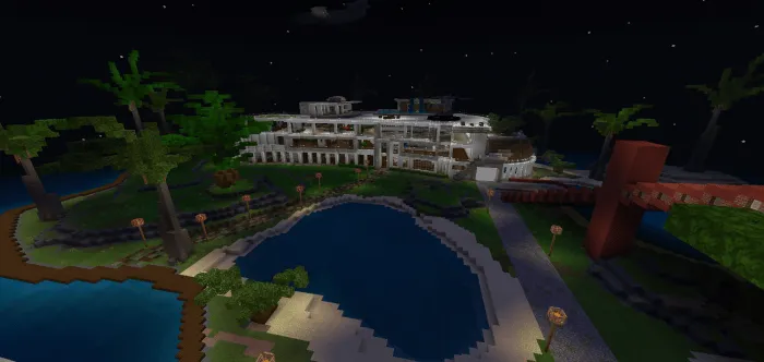 Millioner qarorgohi — Minecraft xarita, rasm 1