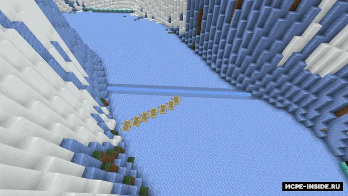 Qayiq poygasi — Minecraft xarita, rasm 1