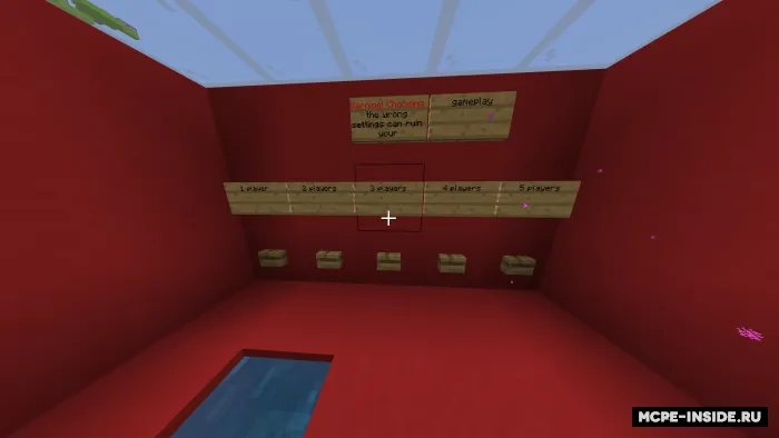 Lavadan qoch! — Minecraft xarita, rasm 2