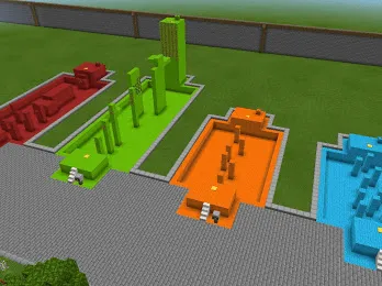 30 soniyalik parkur — Minecraft xarita, rasm 3
