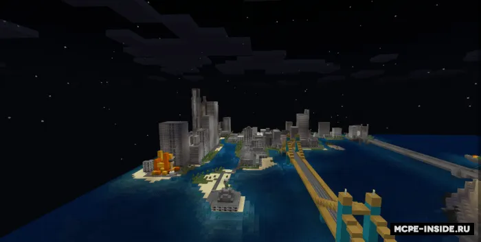 Golfito mini-shahri — Minecraft xarita, rasm 2