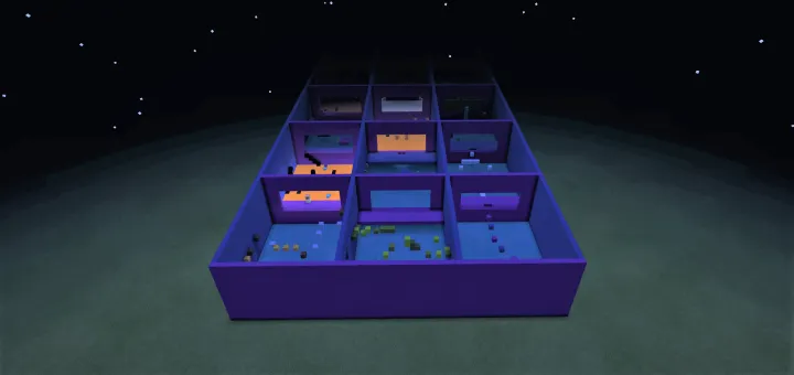 A&C Parkur — Minecraft xarita, rasm 1