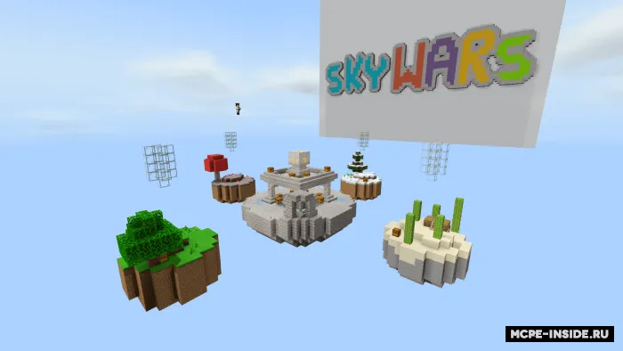 SkyWars — Minecraft xarita, rasm 1