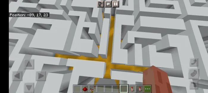 Labirint — Minecraft xarita, rasm 1
