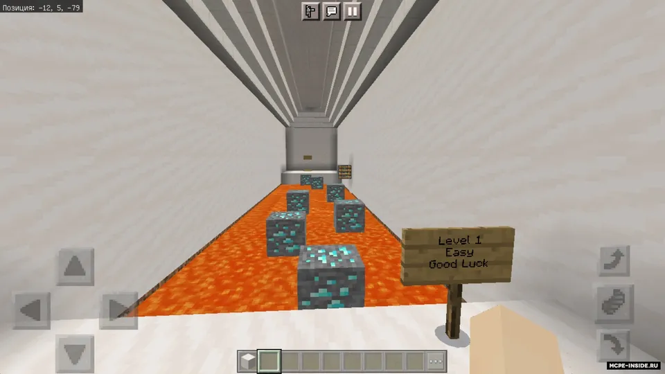 Parkur 1.0 — Minecraft xarita, rasm 2