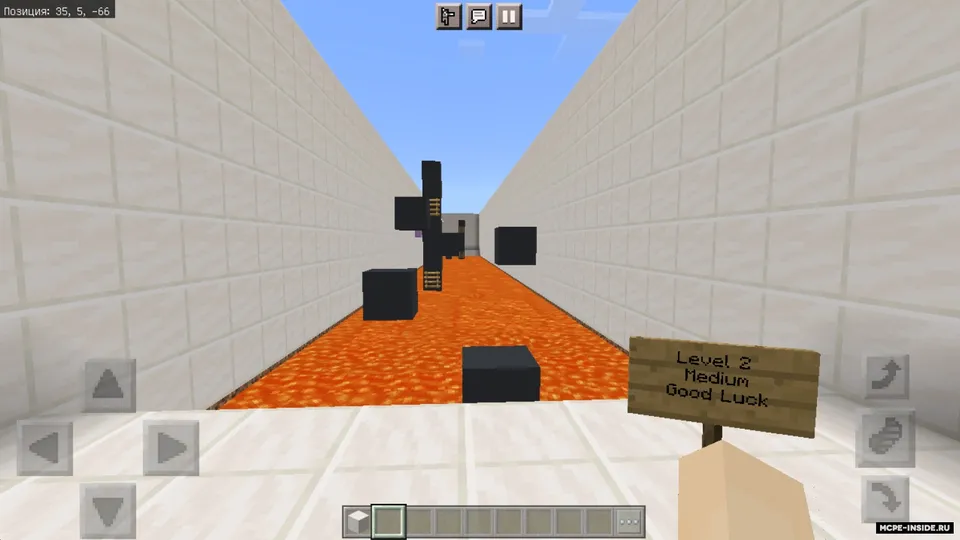 Parkur 1.0 — Minecraft xarita, rasm 3