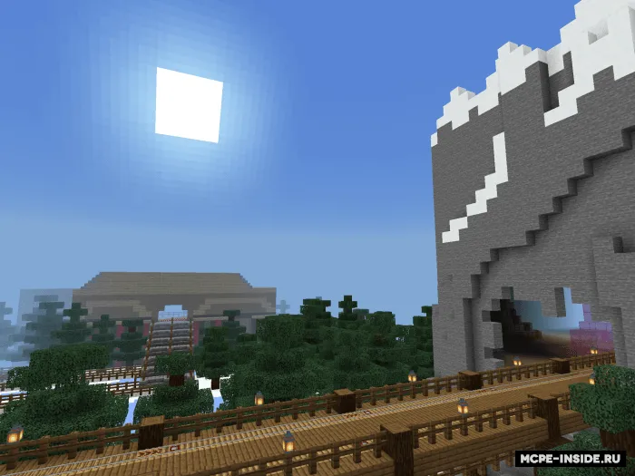 Snowblock: Qish ertagi — Minecraft xarita, rasm 1