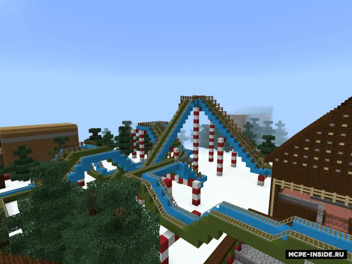 Snowblock: Qish ertagi — Minecraft xarita, rasm 3