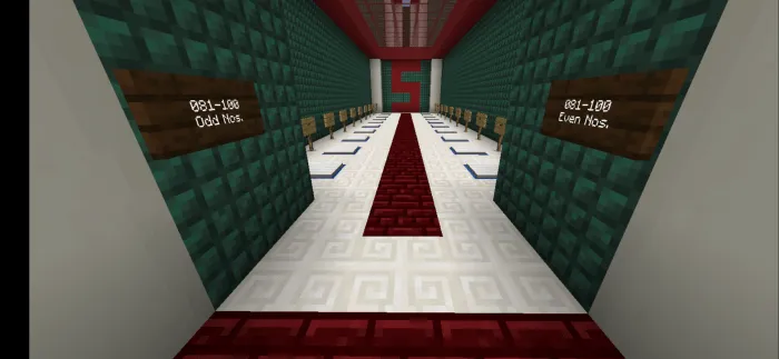 Bir sakrash — Minecraft xarita, rasm 1