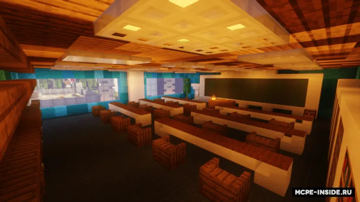 KSK'dan litsey binosi — Minecraft xarita, rasm 3