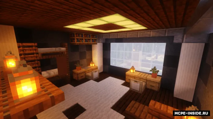 KSK'dan litsey binosi — Minecraft xarita, rasm 4