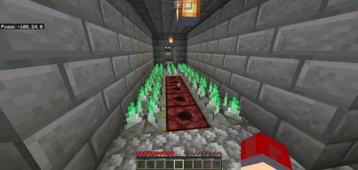 Tikanlar ibodatxonasi — Minecraft xarita, rasm 4