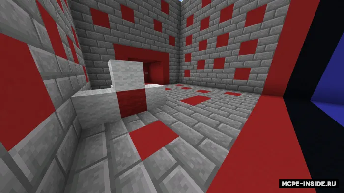 1x1 bayroqni egallash — Minecraft xarita, rasm 4