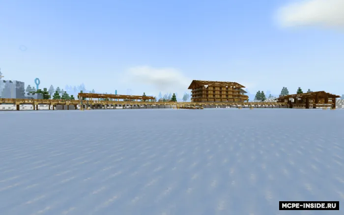 Tog'-chang'i kurorti — Minecraft xarita, rasm 1