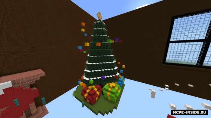 Rojdestvo parkuri — Minecraft xarita, rasm 3