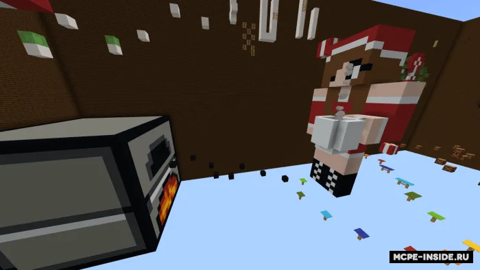 Rojdestvo parkuri — Minecraft xarita, rasm 4