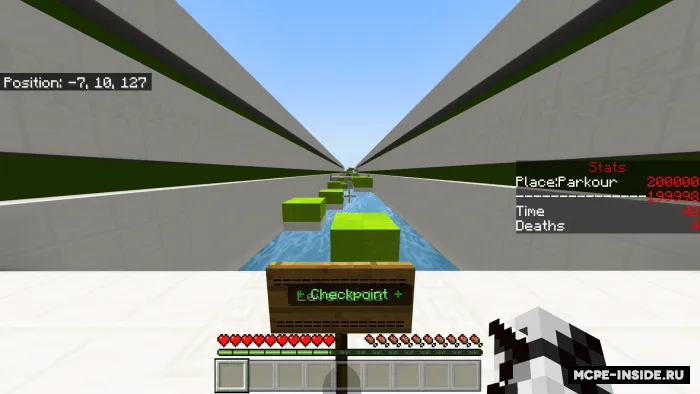 Dam olish uchun parkur — Minecraft xarita, rasm 2