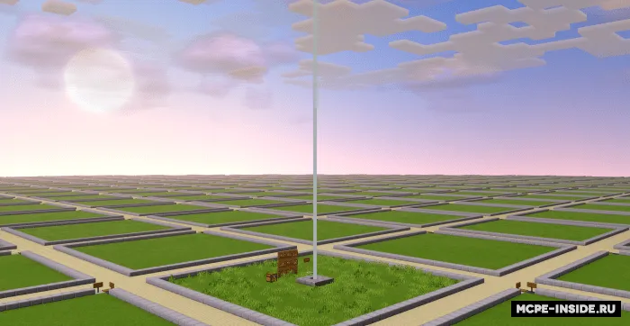 Cheksiz uchastkalar — Minecraft xarita, rasm 2