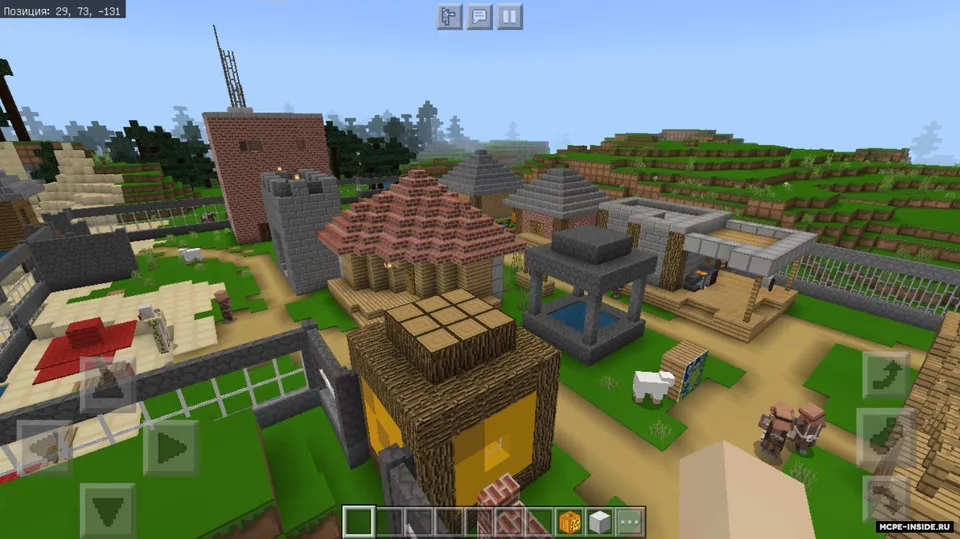 O'zi yasalgan qishloq dunyosi — Minecraft xarita, rasm 2
