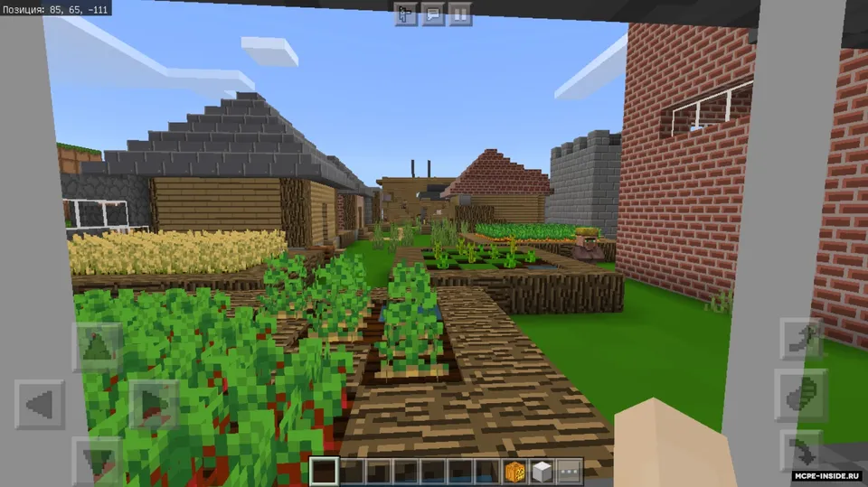 O'zi yasalgan qishloq dunyosi — Minecraft xarita, rasm 4