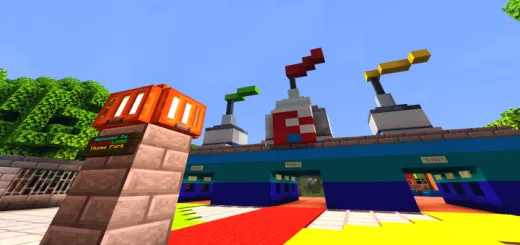 Blazer Land mavzuli parki — Minecraft xarita, rasm 4