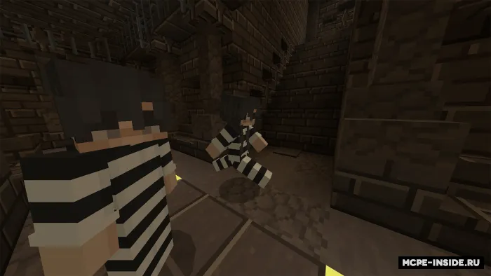 Politsiyachilar va jinoyatchilar: Alkatraz — Minecraft xarita, rasm 3