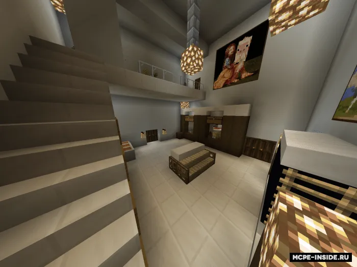 Pol lava — Minecraft xarita, rasm 2