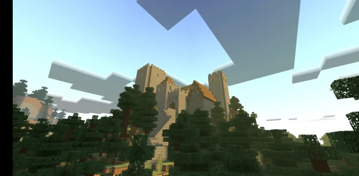 Sirli qasr — Minecraft xarita, rasm 1