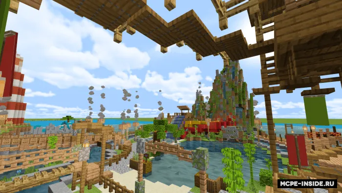Fentezi oroli — Minecraft xarita, rasm 2