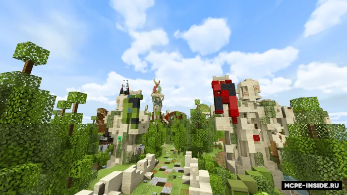 Fentezi oroli — Minecraft xarita, rasm 4