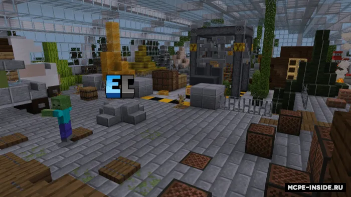 Omborxona — Minecraft xarita, rasm 3