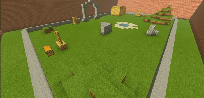 2 o'yinchi uchun PvP arena — Minecraft xarita, rasm 2