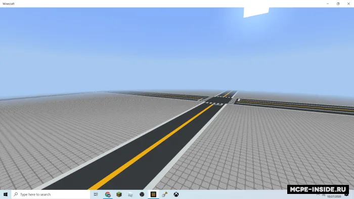 Shahar uchun shablon — Minecraft xarita, rasm 1