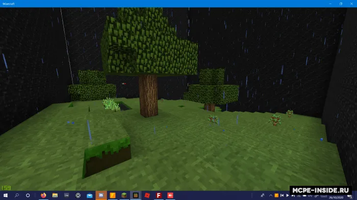 2x2 chankda omon qolish — Minecraft xarita, rasm 1