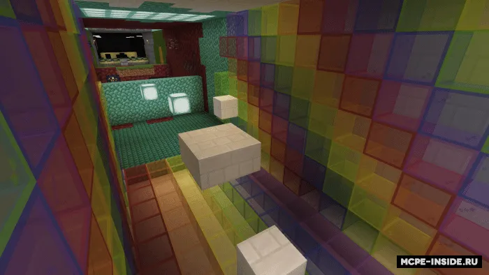Darajali parkur — Minecraft xarita, rasm 1