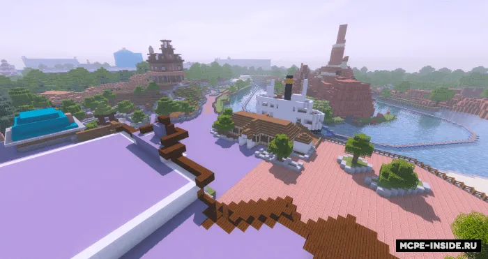 Parij Disneylendi — Minecraft xarita, rasm 4