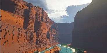 Taqa landshafti — Minecraft xarita, rasm 4