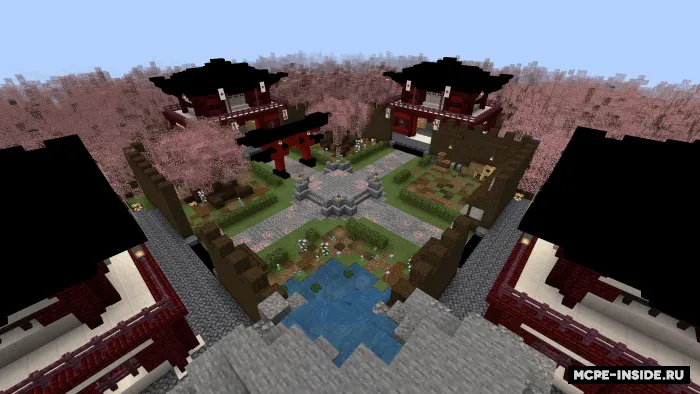 Samuray PvP — Minecraft xarita, rasm 1