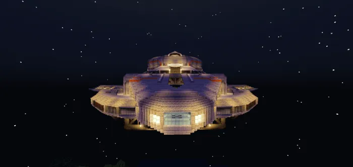 Among Us Skeld — Minecraft xarita, rasm 1