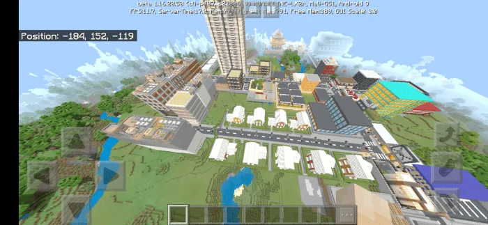 Marvis- siti 2.0 — Minecraft xarita, rasm 2