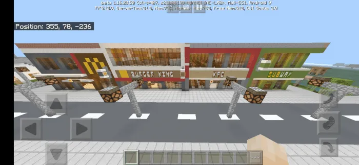 Marvis- siti 2.0 — Minecraft xarita, rasm 4