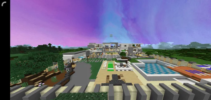 Yashirinish uchun katta uy — Minecraft xarita, rasm 4