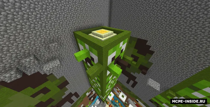 Suv toshqinidan qoch! — Minecraft xarita, rasm 2
