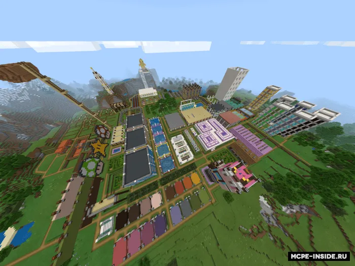 Minus-Wandermin parki — Minecraft xarita, rasm 1