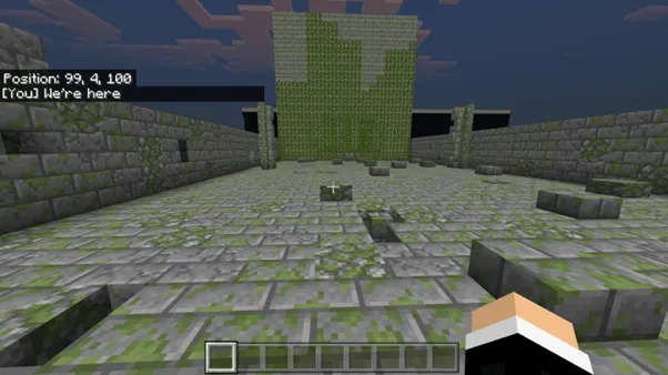 Yo'qolgan shahar — Minecraft xarita, rasm 3