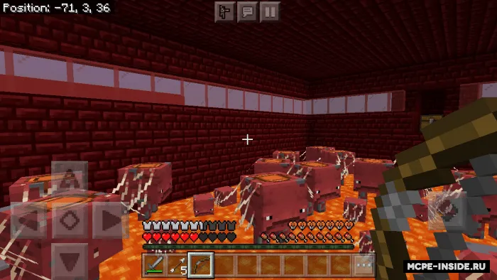 Lavadagi PvP — Minecraft xarita, rasm 2