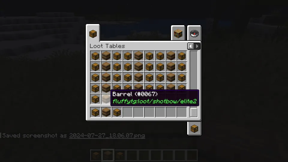 Loot Explorer — Minecraft mod, rasm 5